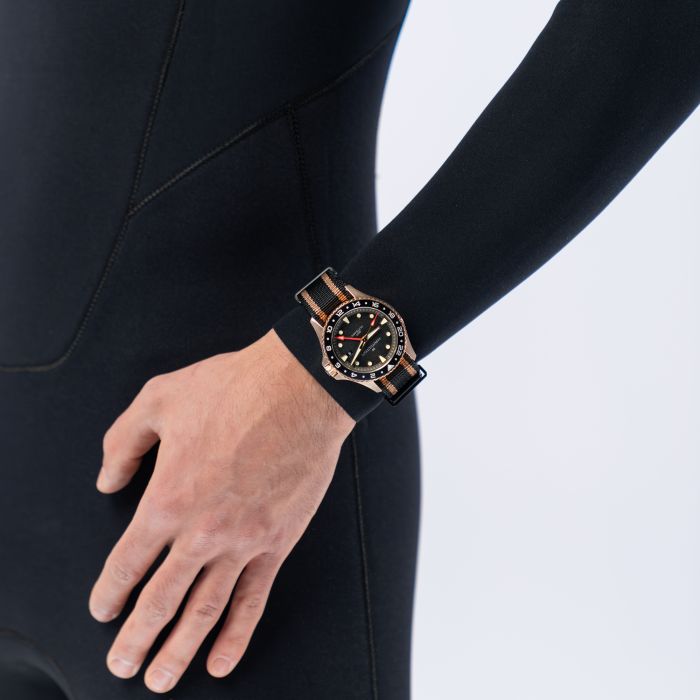 Hamilton H82565930 Watch - Khaki Navy Scuba Automatic GMT 43mm Bronze (Image 8)