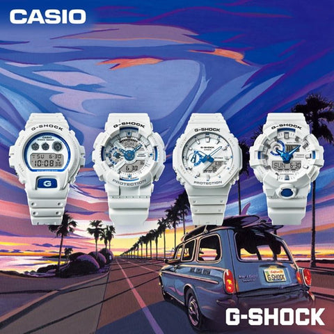 CASIO G-SHOCK Hidden Glow Series White GA-2100HDS-7AJF