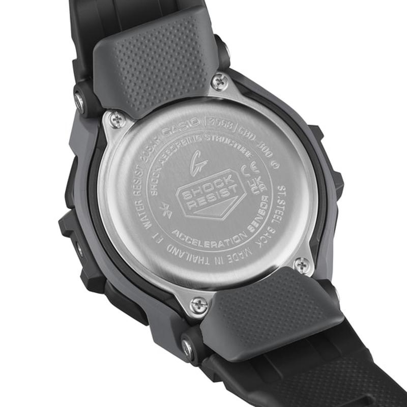 G-SHOCK GBD-3001JF ブラック CASIO GBD-300-1JF Men's G-SHOCK G-SQUAD Watch | IPPO Japan – IPPO
