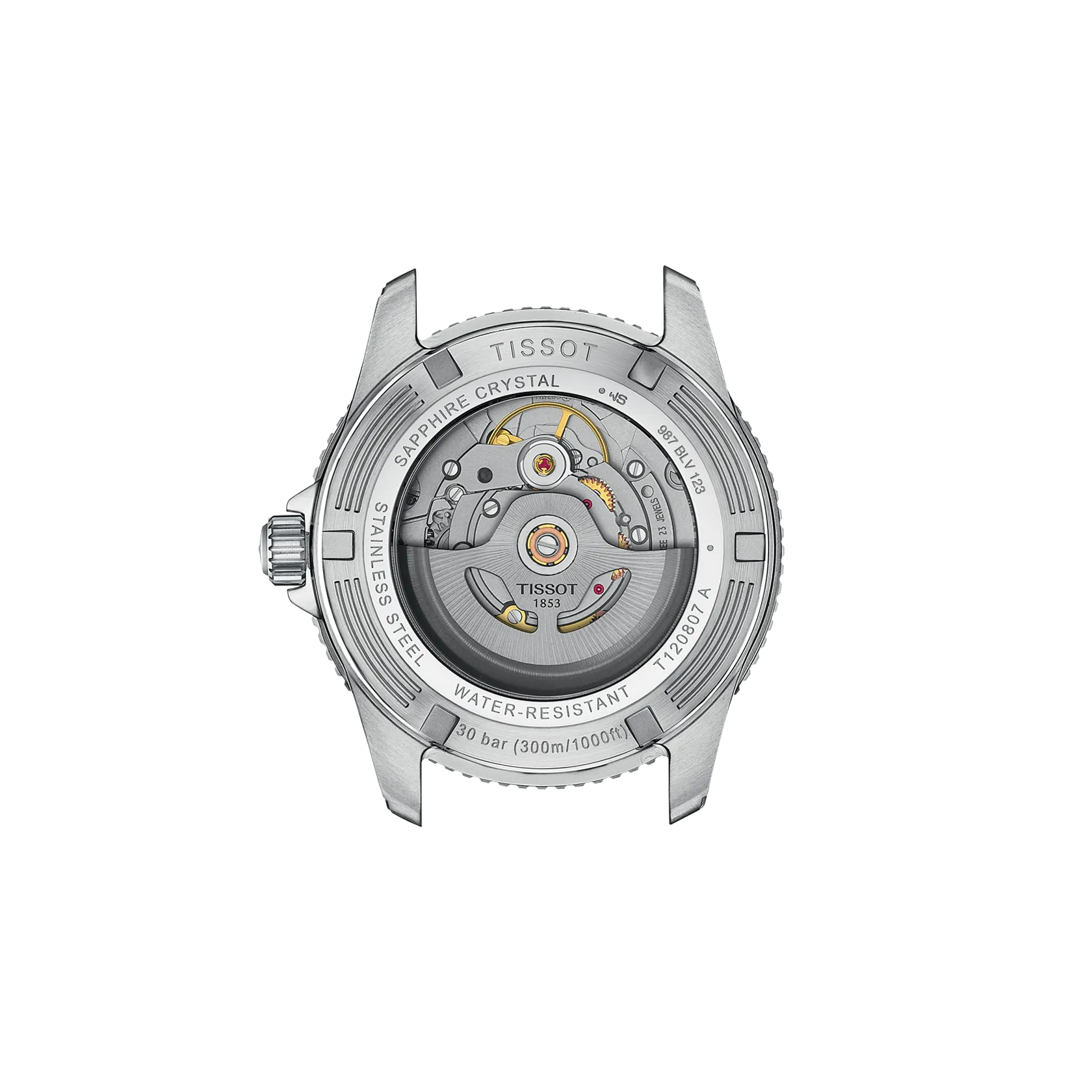 TISSOT T120.807.22.051.01 Watch - Elegant Swiss Design Stainless Steel Case Water Resistant Quartz Movement (Image 6)