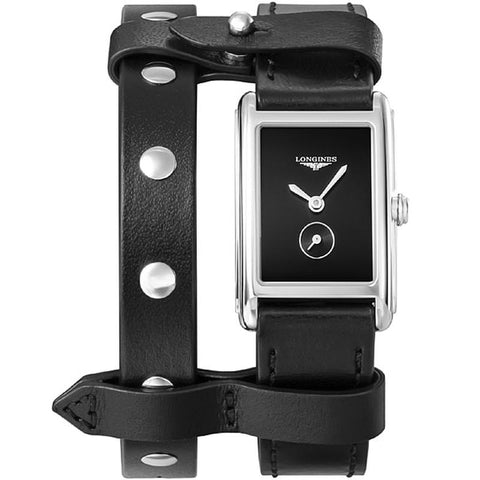 Longines Dolcevita 2-Year Warranty Black L5.255.4.59.2 [Parallel Import]