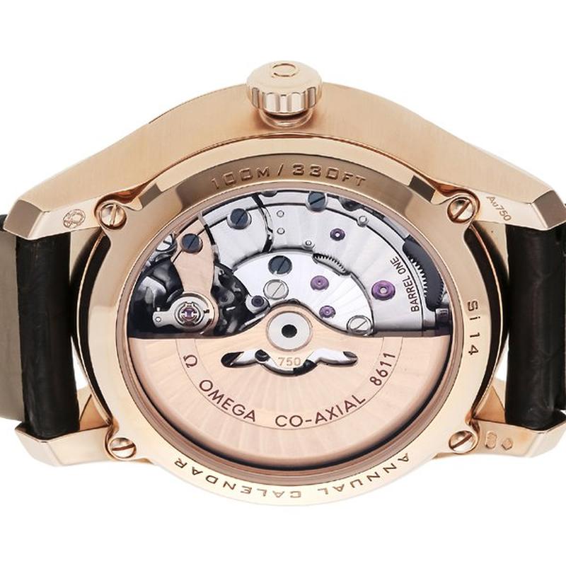 OMEGA 431.53.41.22.02.001 Watch - De Ville Co-Axial Annual Calendar in Silver - Parallel Import (Image 4)