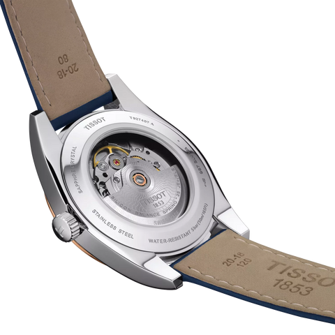 TISSOT T927.407.46.041.00 Swiss Automatic Watch - Stainless Steel Case - Sapphire Crystal - Water Resistant 100m