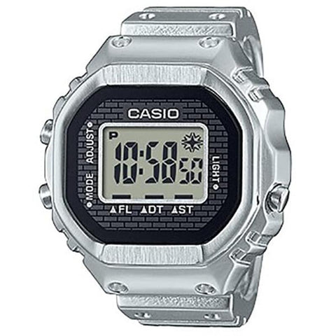 CASIO CRW-001-1JR Men's Analog Watch - Stainless Steel Band