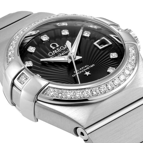 OMEGA 123.15.27.20.51.001 Watch - Ladies Omega Constellation CO-AXIAL Black Parallel Import 5-Year Warranty (Image 2)