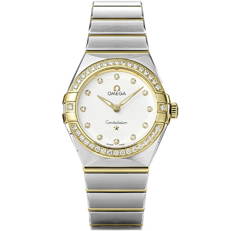OMEGA 131.25.28.60.52.002 Watch - Constellation Quartz Ladies Metal Bracelet Parallel Import 5-Year Warranty