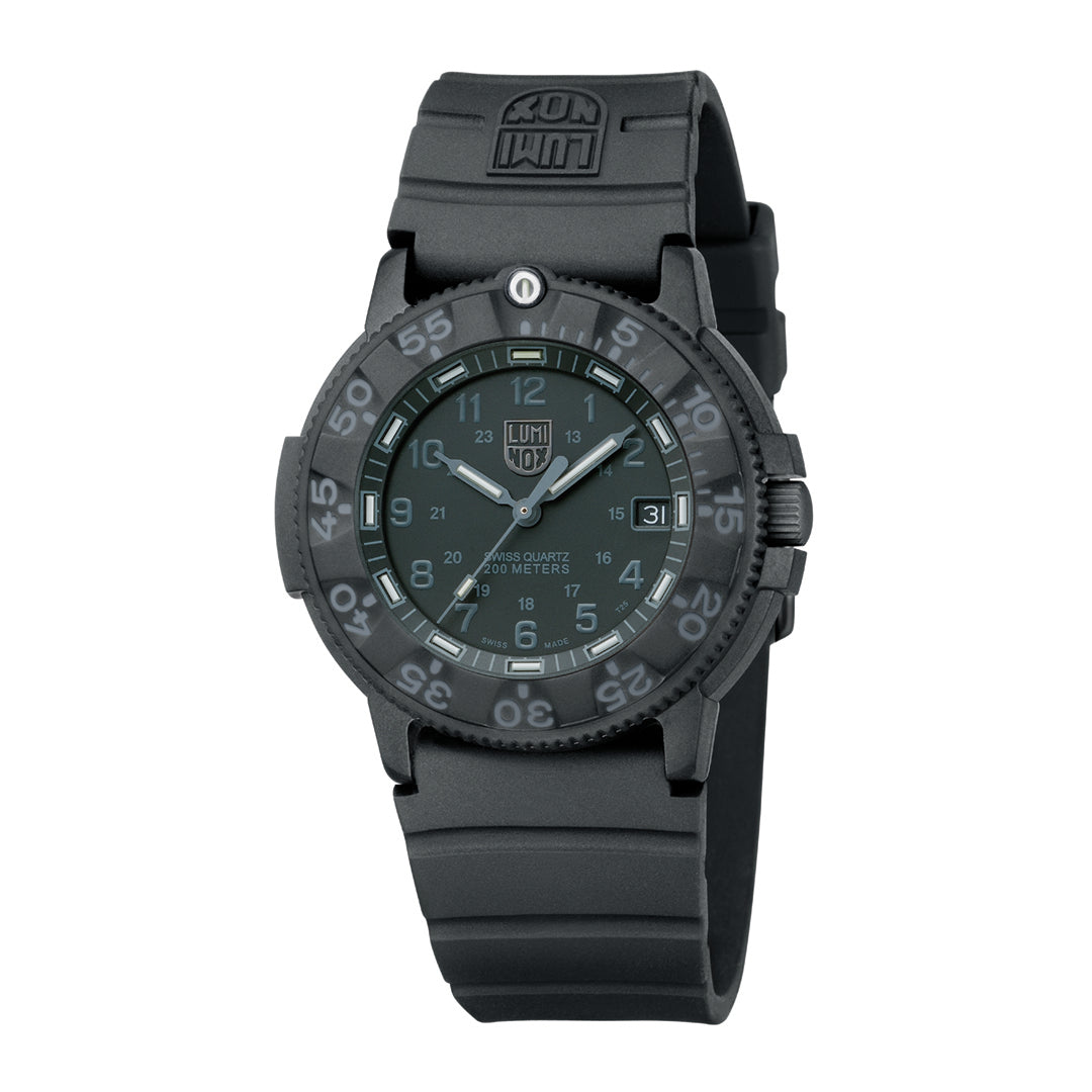 Luminox 3001_93 Watch - JAPAN LIMITED ORIGINAL NAVY SEAL 3000 SERIES Ref.3001.Blackout (Image 2)