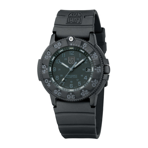 Luminox 3001_93 Watch - JAPAN LIMITED ORIGINAL NAVY SEAL 3000 SERIES Ref.3001.Blackout (Image 2)