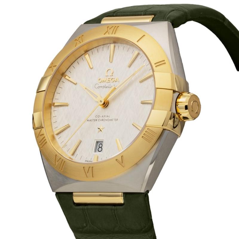 OMEGA 131.23.39.20.02.002 Watch - Constellation 5-Year Warranty Yellow Gold (Strap: Green) [Parallel Import] (Image 2)