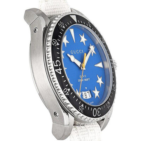 GUCCI Dive 2-Year Warranty Blue YA136340 [Parallel Import]