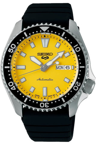SEIKO 5 Sports SRPL87K1 Automatic Yellow Dial Men's Watch