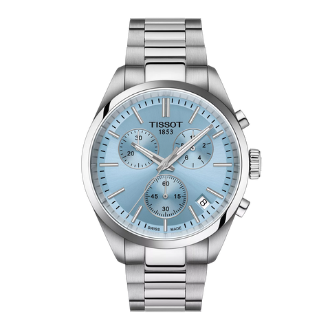 TISSOT T150.417.11.351.00 Swiss Automatic Movement Chronograph Sapphire Crystal Water Resistant