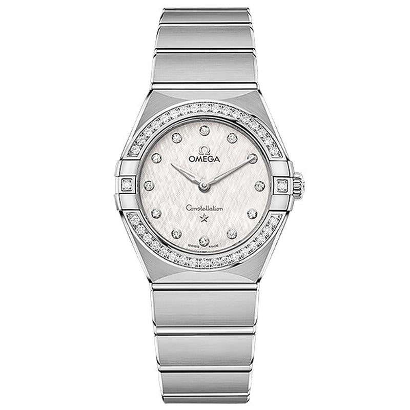 OMEGA 131.15.28.60.52.001 Watch - Constellation Quartz Ladies Metal Bracelet Parallel Import 5-Year Warranty