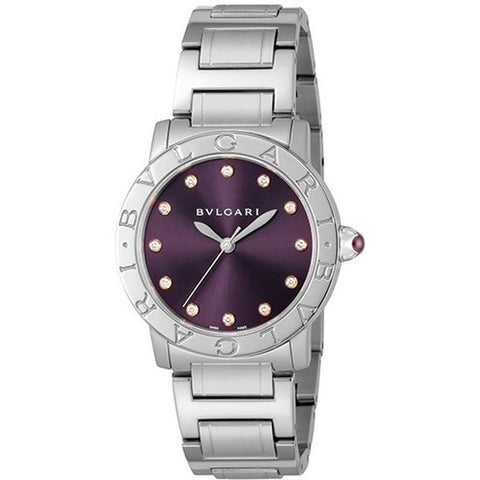 BVLGARI Bvlgari Bvlgari 2-Year Warranty Purple BBL33C7SS/12 [Parallel Import]