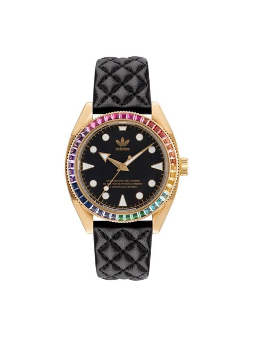 ADIDAS AOFH23002 Watch - Edition Two Icon Black with 1 Year Warranty, Stylish Design, Durable Materials for Everyday Wear