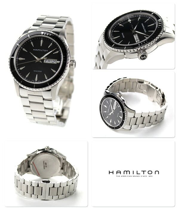 Hamilton H37511131 Watch - Jazzmaster Seaview Day Date Quartz (Image 7)