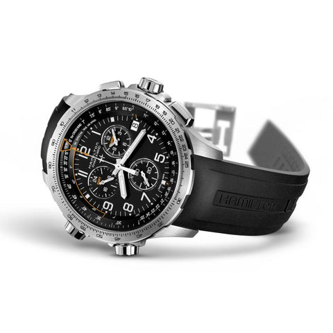 Hamilton H77912335 Watch - Khaki Aviation X-Wind GMT Chrono Quartz (Image 5)