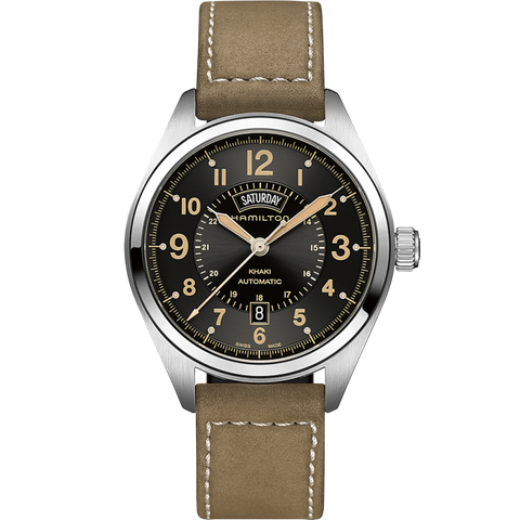 Hamilton H70505833 Watch - Khaki Field Day Date Auto