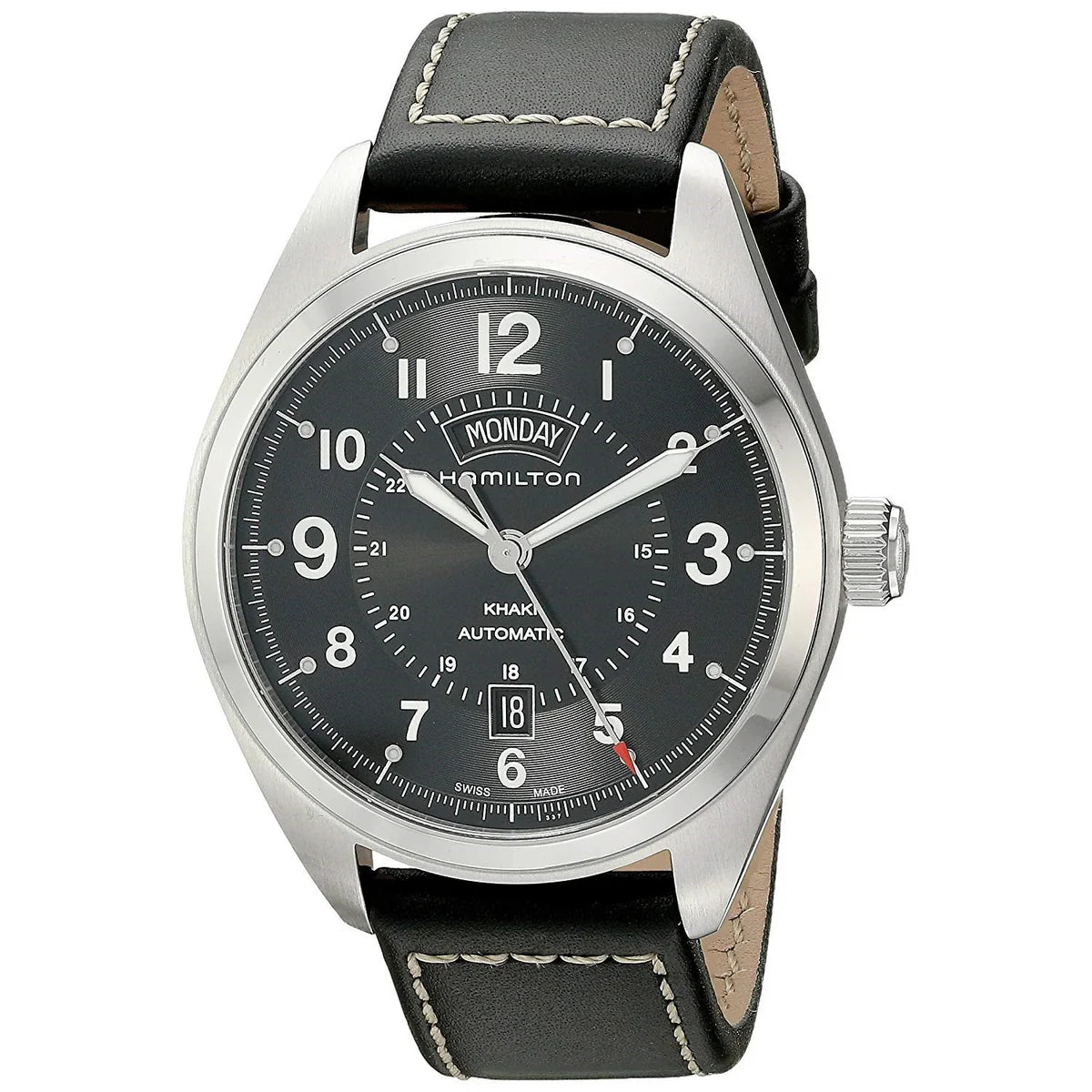 Hamilton H70505733 Watch - Khaki Field Day Date Auto (Image 2)