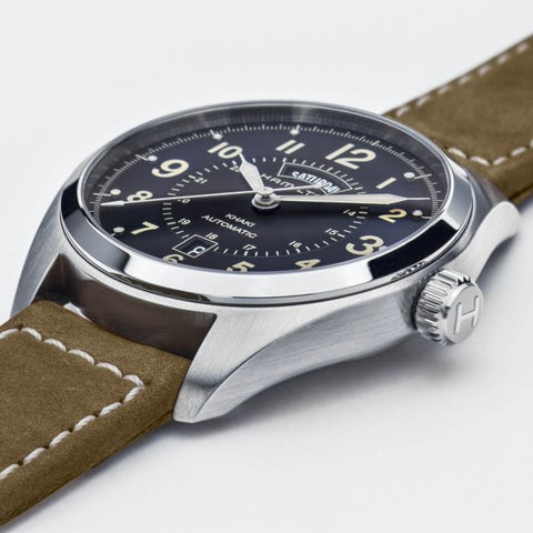 Hamilton H70505833 Watch - Khaki Field Day Date Auto (Image 4)