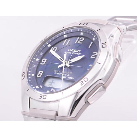 Casio Wave Ceptor Solar Radio Controlled Watch Multi Band 6 Blue WVA-M640D-2A2JF