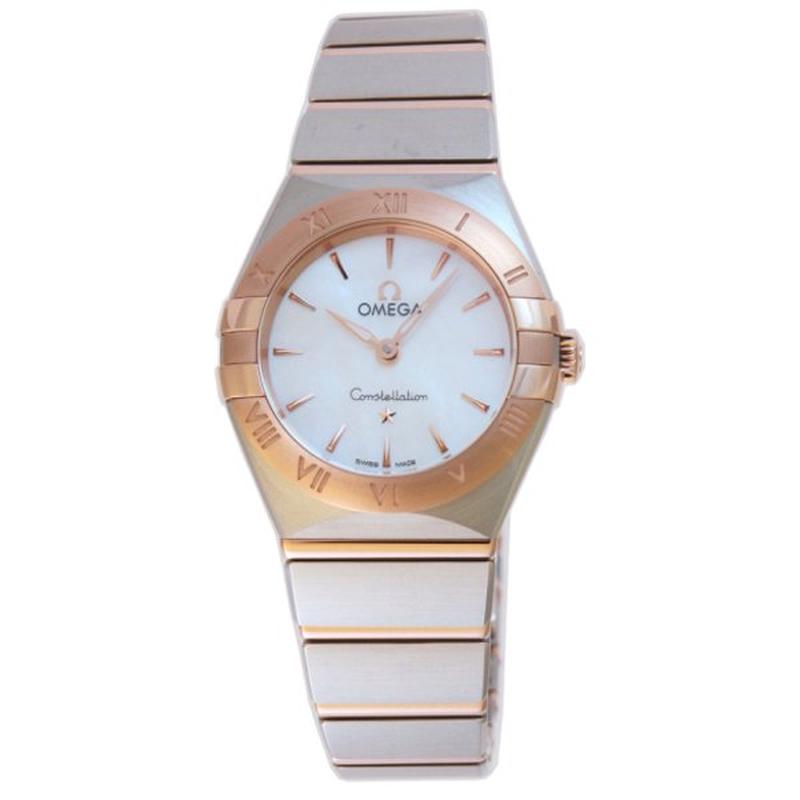 OMEGA 131.20.25.60.05.001 Watch - Constellation Quartz Manhattan White Pearl Parallel Import 5-Year Warranty
