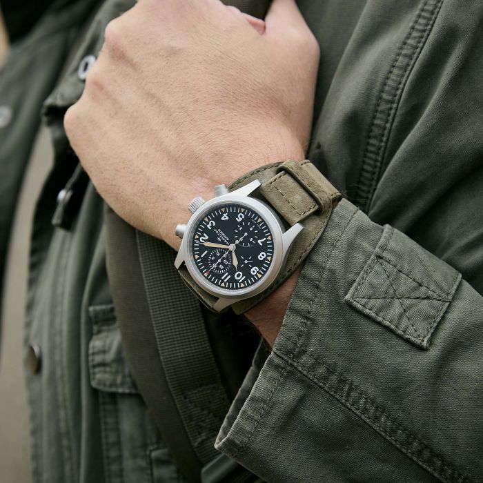 Hamilton H71706830 Watch - Khaki Field Auto Chrono (Image 7)