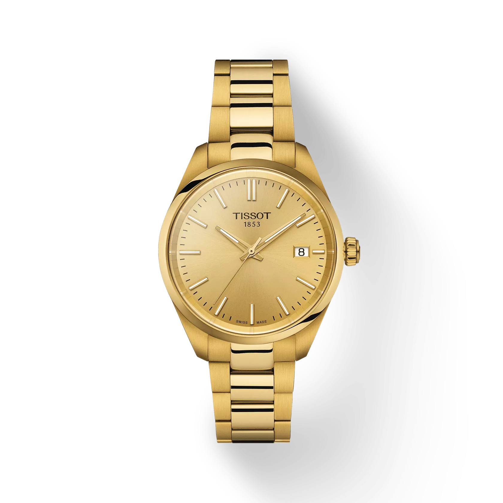 TISSOT T150.210.33.021.00 Watch - Elegant Swiss Design Stainless Steel Case Water Resistant Quartz Movement