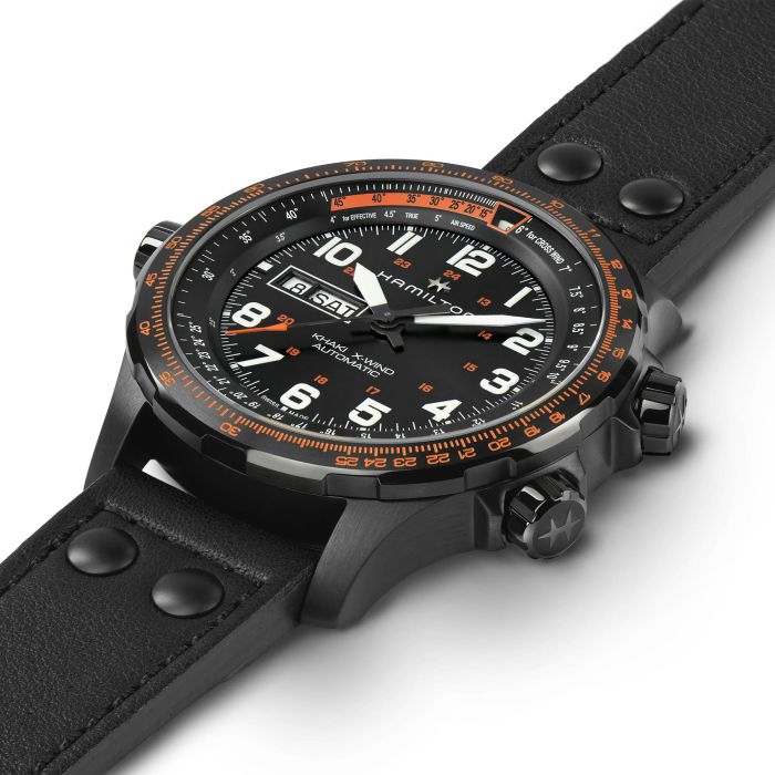 Hamilton H77785733 Watch - Khaki Aviation X-Wind Day Date Auto (Image 4)