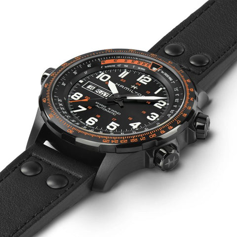 Hamilton H77785733 Watch - Khaki Aviation X-Wind Day Date Auto (Image 4)