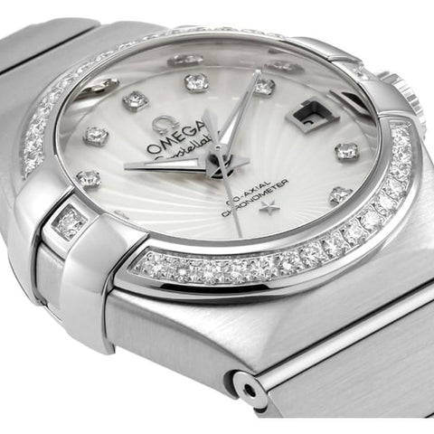OMEGA Constellation 5-Year Warranty White 123.15.27.20.55.001 [Parallel Import]