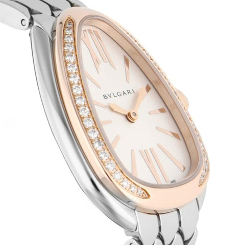 BVLGARI Serpenti 2-Year Warranty White SP33WSPGD [Parallel Import]