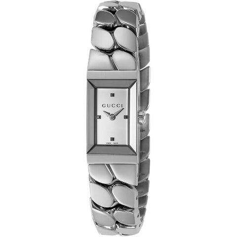 GUCCI G-Frame Silver Watch with 2-Year Warranty YA147501 [Parallel Import]