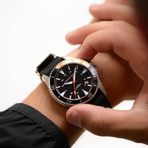 Hamilton H82305931 Watch - Khaki Navy Scuba Auto (Image 10)