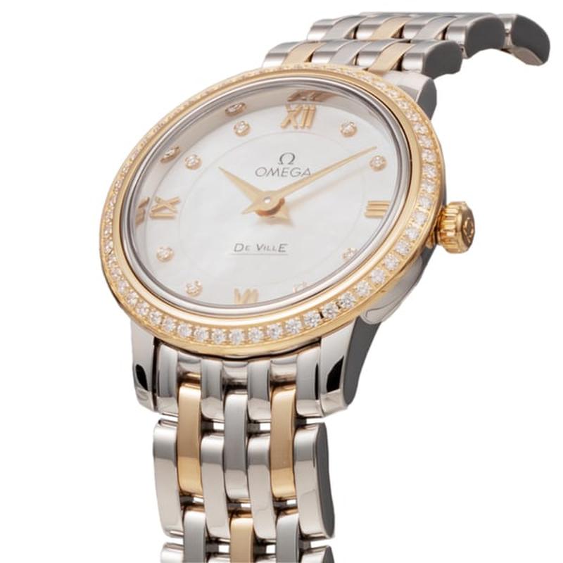 OMEGA 424.25.24.60.55.001 Watch - De Ville Prestige Women's Metal Belt Parallel Import 5-Year Warranty (Image 2)