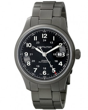 Hamilton H70565133 Watch - Khaki Field Khaki Titanium Auto (Image 8)