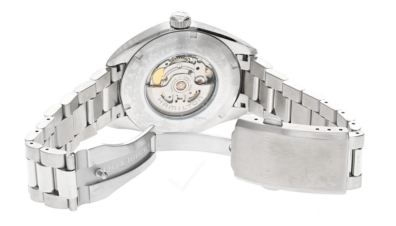 Hamilton H70505133 Watch - Khaki Field Day Date Auto (Image 7)