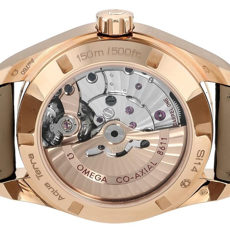 OMEGA 231.53.39.22.06.001 Watch - Seamaster Aqua Terra 5-Year Warranty Brown [Parallel Import] (Image 4)