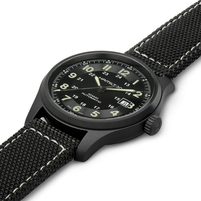 Hamilton H70575733 Watch - Khaki フィールド Titanium Auto (Image 2)