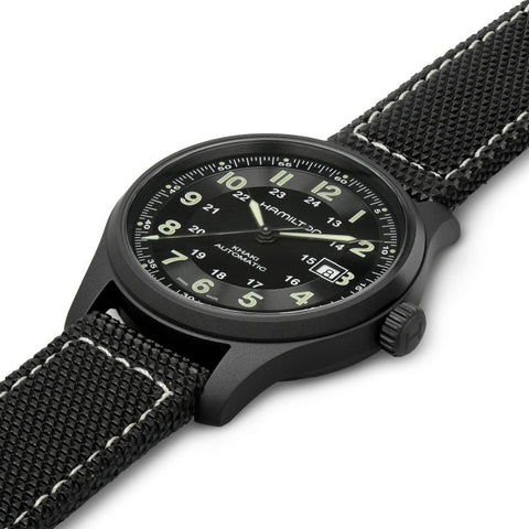 Hamilton H70575733 Watch - Khaki フィールド Titanium Auto (Image 2)