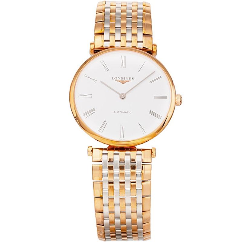 LONGINES L4.908.1.91.7 Watch - Men's Metal Strap Watch Parallel Import with 2-Year Warranty