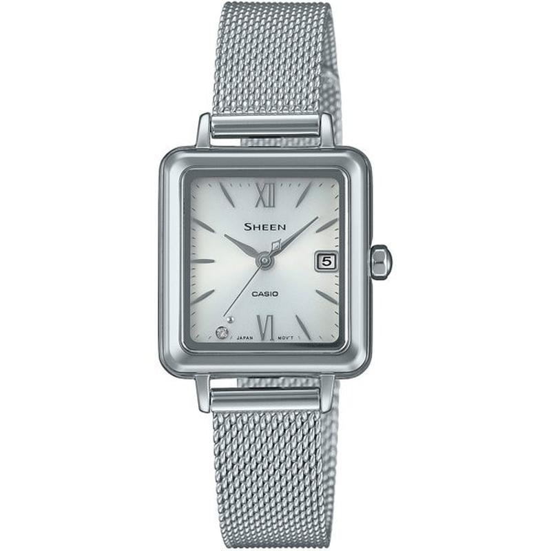 CASIO SHS-D400M-7AJF Watch - Solar Watch SHEEN Solar Sapphire Model