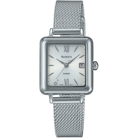 CASIO SHS-D400M-7AJF Watch - Solar Watch SHEEN Solar Sapphire Model