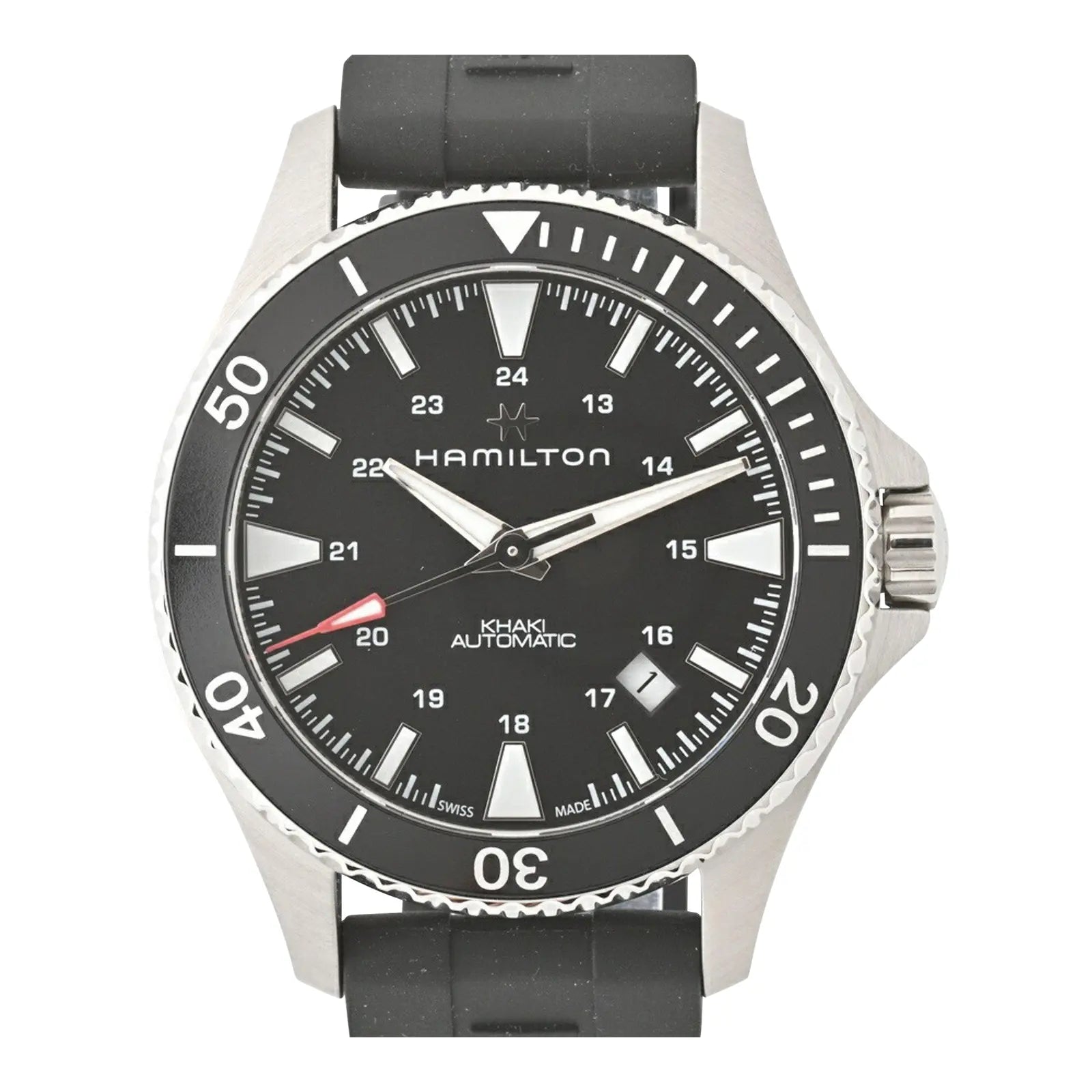 Hamilton H82335331 Watch - Khaki Navy Scuba Auto (Image 5)