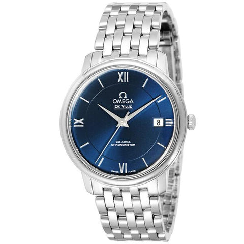 OMEGA 424.10.37.20.03.001 Watch - De Ville Prestige 5-Year Warranty Blue [Parallel Import]
