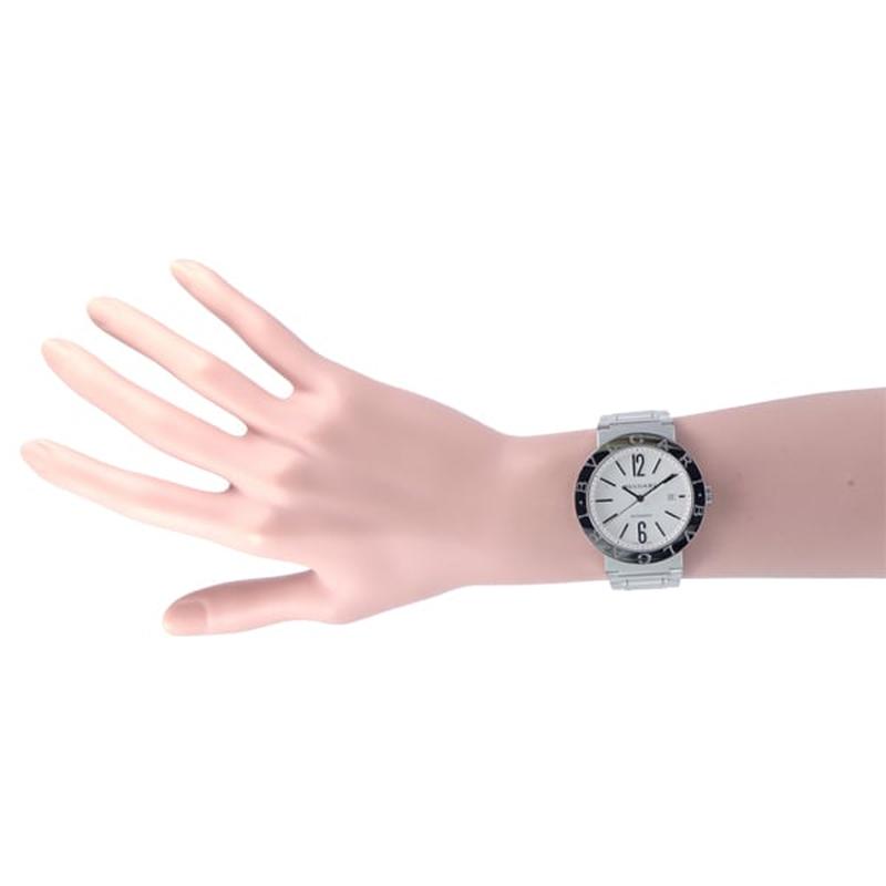 BVLGARI BB42WSSD Watch - Men's Automatic Watch BVLGARI BVLGARI White , Parallel Import, 2-Year Warranty (Image 5)
