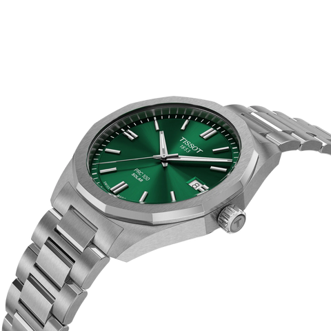 TISSOT PRC 100 T1514221109100 Solar 39mm Watch