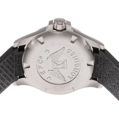 Longines Conquest V.H.P. [Conquest V.H.P.] 2-Year Warranty Black L3.716.4.56.9 [Parallel Import]