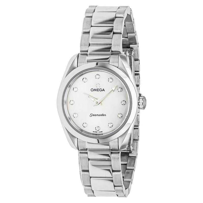 OMEGA 220.10.28.60.55.001 Watch - Seamaster Aqua Terra 5-Year Warranty White [Parallel Import]