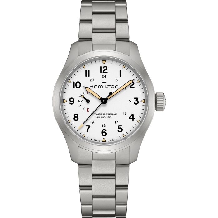 Hamilton H69509110 Watch - Khaki Field Mechanical Power Reserve